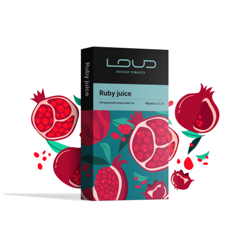 Табак Loud Ruby juice 100 гр