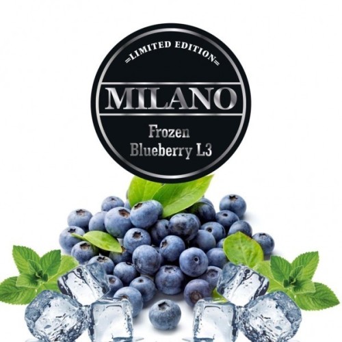 Табак Milano Limited Edition Frozen Blueberry L3 (Фроузен Черника) 100 гр
