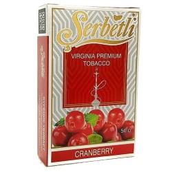 Табак для кальяна Serbetli Cranberry 50 грамм