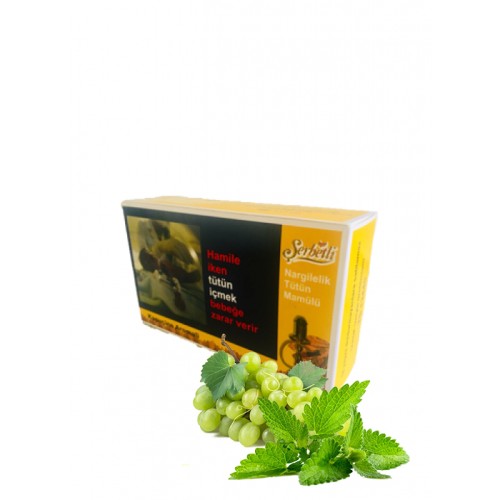 Тютюн Serbetli Grape Mint (Виноград з М'ятою) 500 гр