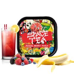 Безникотиновая смесь Space Tea Banana Berry Punch (Банан, Ягоды, Пунш) 250 гр