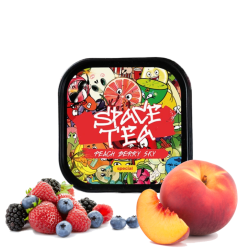 Безникотиновая смесь Space Tea Peach Berry Sky (Персик, Ягоды) 100 гр