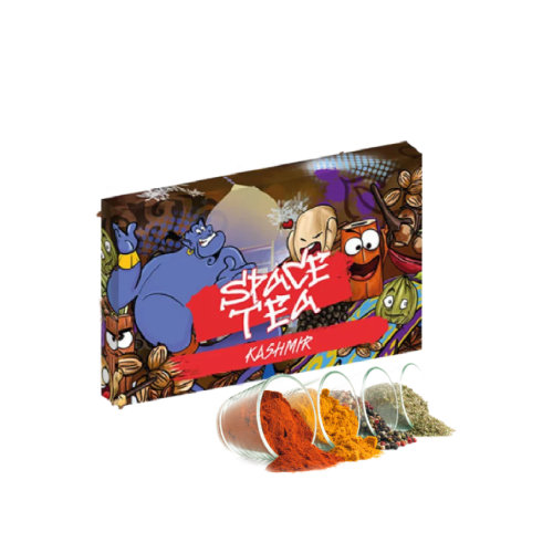 Безникотиновая смесь Space Tea Kashmir (Бергамот, Специи) 40 гр