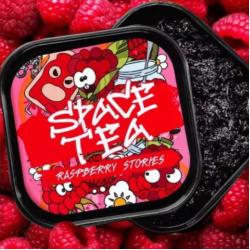 Безникотиновая смесь Space Tea Raspberry (Малина) 100 гр