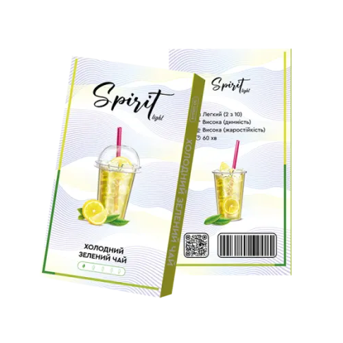 Табак Spirit Light Холодный Зеленый Чай 50 гр