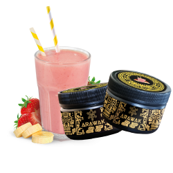 Табак Arawak Banana Strawberry Smoothie (Банан Клубника Смузи) 100 гр