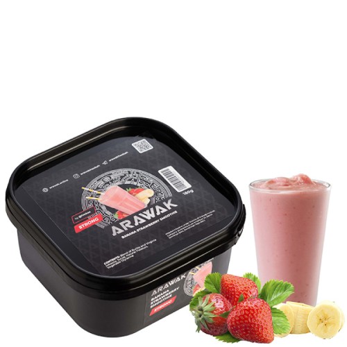 Табак Arawak Strong Banana Strawberry Smoothie (Банан Клубника Смузи) 180 гр