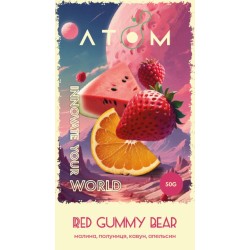 Табак Atom Red Gummy Bear 50 гр