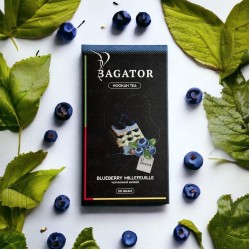 Безнікотинова суміш Bagator Blueberry Millefeuile (Чорничний Мільфей) 50 гр
