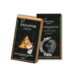 Безникотиновая смесь Bagator Melon Coconut Caramel (Дыня Кокос Карамель) 50 гр