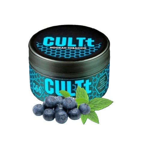 Табак CULTt C66 Blue Mist (Черника Мята) 100 гр