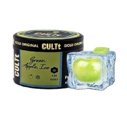 Табак CULTt G100 Green Apple Ice (Зелёное яблоко Лёд) 100 гр