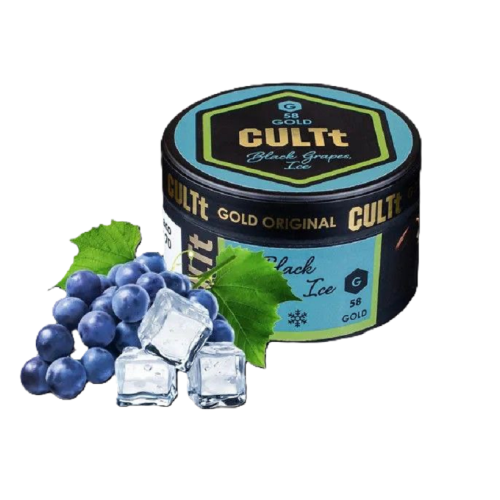 Табак CULTt G58 Black Grape Ice (Лед Черный Виноград) 100 гр