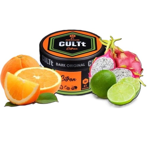Тютюн CULTt Medium M81 Citrone (Пітайя Лайм Апельсин) 100 гр