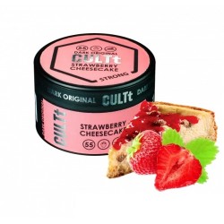 Табак CULTt Strong DS55 Strawberry Cheesecake (Клубничный Чизкейк) 100 гр