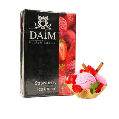 Табак Daim Strawberry Ice Cream (Клубника Мороженое) 50 гр