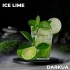 Тютюн DARKUA Ice Lime (Лайм Лід М'ята) 100 гр