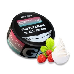 Табак Gedonist Strawberries Сream (Земляника, Сливки) 100 гр