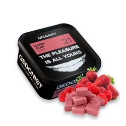 Табак Gedonist Barby Gum (Малина, Клубника, Жвачка) 200 гр