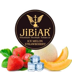 Табак Jibiar Ice Melon Strawberry (Дыня Клубника Лед) 100 гр