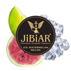 Табак Jibiar Ice Watermelon Melon (Арбуз Дыня Лед)100 гр