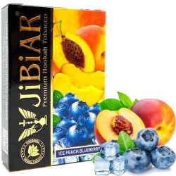 Табак Jibiar Ice Peach Blueberry (Лед Персик Черника) 50 гр