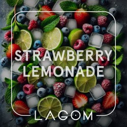 Табак Lagom Main Strawberry Lemonade 200 гр