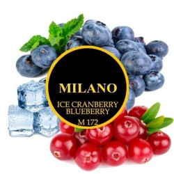 Табак Milano M172 Ice Cranberry Blueberry (Лед Клюква Черника) 100 гр
