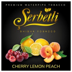 Табак Serbetli Cherry Lemon Peach (Вишня Лимон Персик) 100 гр