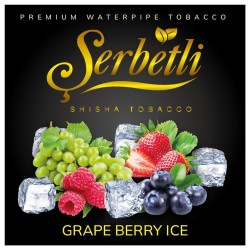 Табак Serbetli Grape Berry Ice (Айс Виноград Ягоды)﻿ 100 грамм