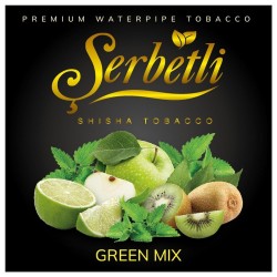 Табак Serbetli Green Mix (Зелёный Микс) 100 грамм