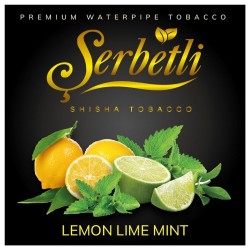 Табак Serbetli Lemon Lime Mint (Лимон Лайм Мята) 100 гр