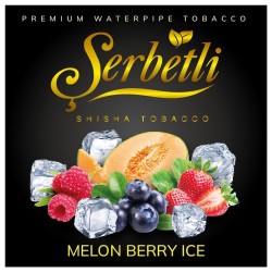 Табак Serbetli Melon Berry Ice (Айс Дыня Ягоды) 100 грамм