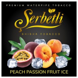 Табак Serbetli Peach Maracuja Ice (Айс Персик Маракуйя) 100 гр