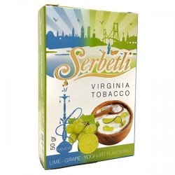 Табак для кальяна Serbetli Lime Grape Yoghurt 50 грамм