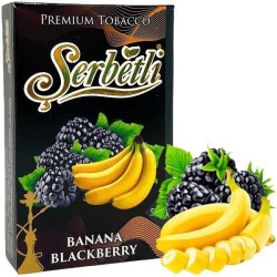 Табак Serbetli Banana Blackberry (Банан Ежевика) 50 грамм