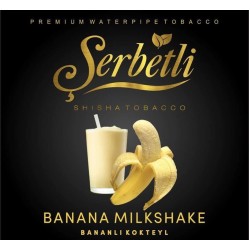 Табак Serbetli Banana Milkshake (Банановый Шейк) 50 грамм