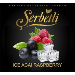 Табак Serbetli Ice Acai Raspberry (Ледяная Малина Асаи)﻿ 50 грамм