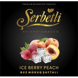 Табак Serbetli Ice Berry Peach (Айс Ягода с Персиком) 50 грамм