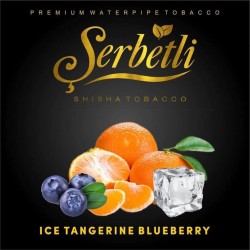 Табак Serbetli Ice Tangerine Blueberry (Ледяной Мандарин Черника) 50 грамм