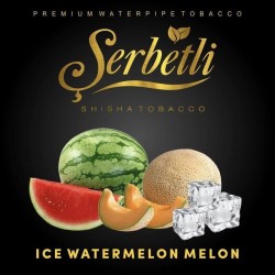 Табак Serbetli Ice Watermelon Melon (Арбуз Дыня Лёд) 50 грамм