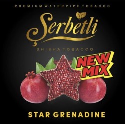 Табак Serbetli Star Grenadine (Звезда Граната) 50 грамм