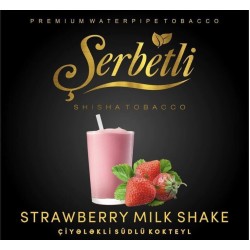 Табак Serbetli Strawberry Milkshake (Клубничный Шейк) 50 гр