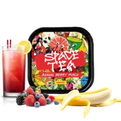 Безникотиновая смесь Space Tea Banana Berry Punch (Банан, Ягоды, Пунш) 250 гр