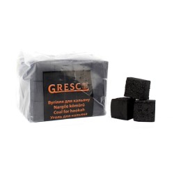 Уголь ореховый Gresco (Греско 36 шт) 25х25 0,5 кг (без коробки)