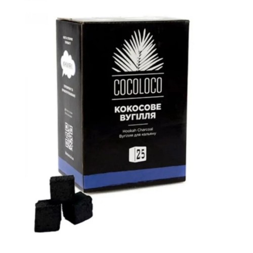 Уголь кокосовый Хмара Коколоко Cocoloco 72 кубика 1 кг
