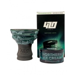 Чаша глиняная 420 Bowls Uranum Northern Lights + табак в подарок Northern Ice Cream 25 гр