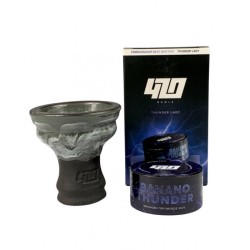 Чаша глиняная 420 Bowls Uranum Thunder lady + табак в подарок 420 Banano Thunder 25 гр