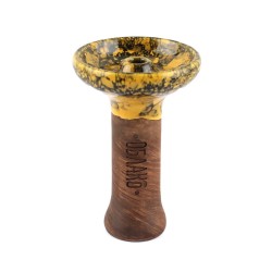 Чаша Oblako Phunnel Glaze Top (Облако) |Marble Yellow Black M