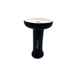 Чаша 2х2 Medium Spiral Black/White Glaze